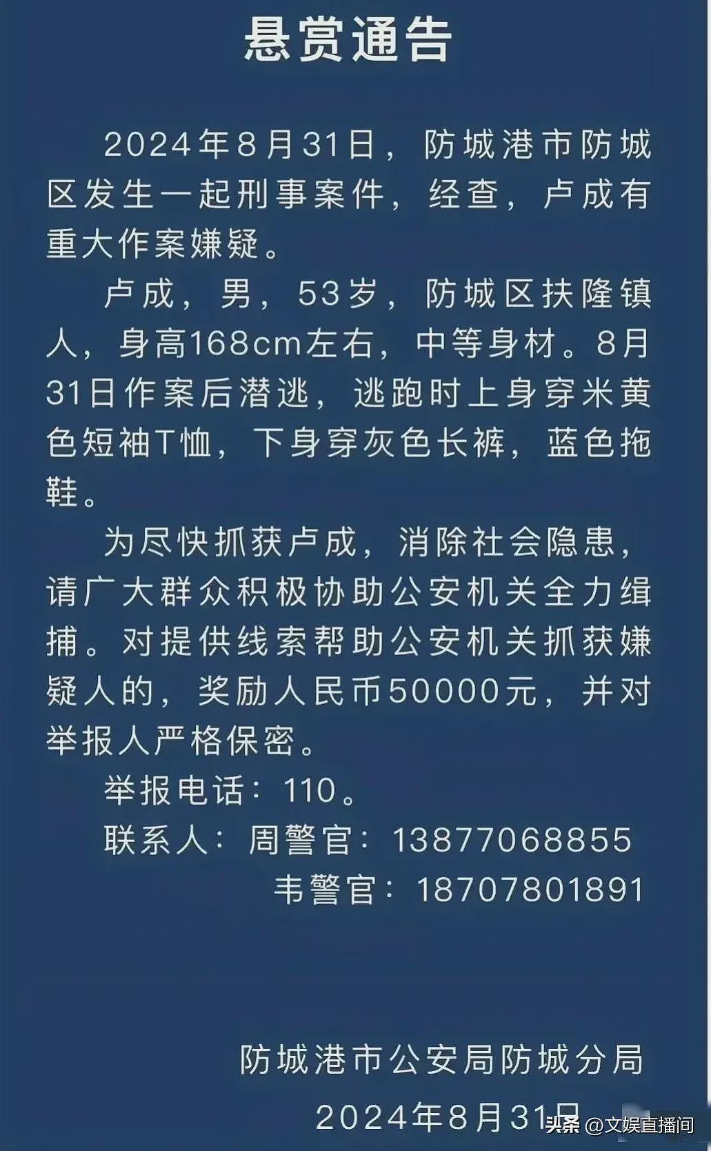 广西男子杀人致5死1伤，知情人曝更多隐情！当地出动装甲车、特警持枪搜捕（组图） - 2