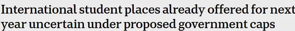 澳留学生人数上限引轩然大波！取消学位，撤销录取Offer，首批受害者出现！中国网友：去别的国家吧...（组图） - 5