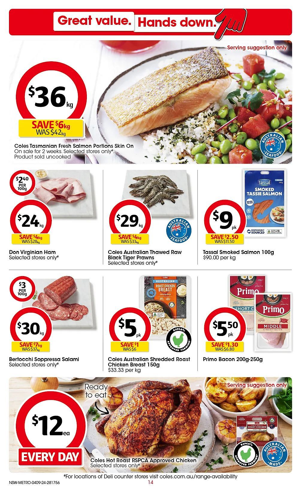 9月4日开始！Woolworths，Coles 半价商品出炉！香蕉虾买起来~（组图） - 77