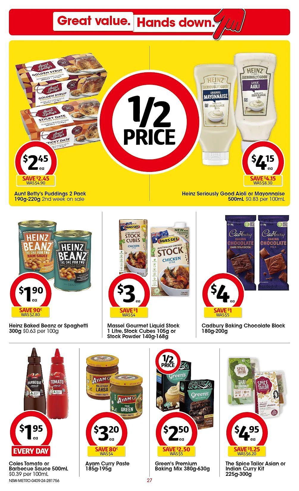 9月4日开始！Woolworths，Coles 半价商品出炉！香蕉虾买起来~（组图） - 65