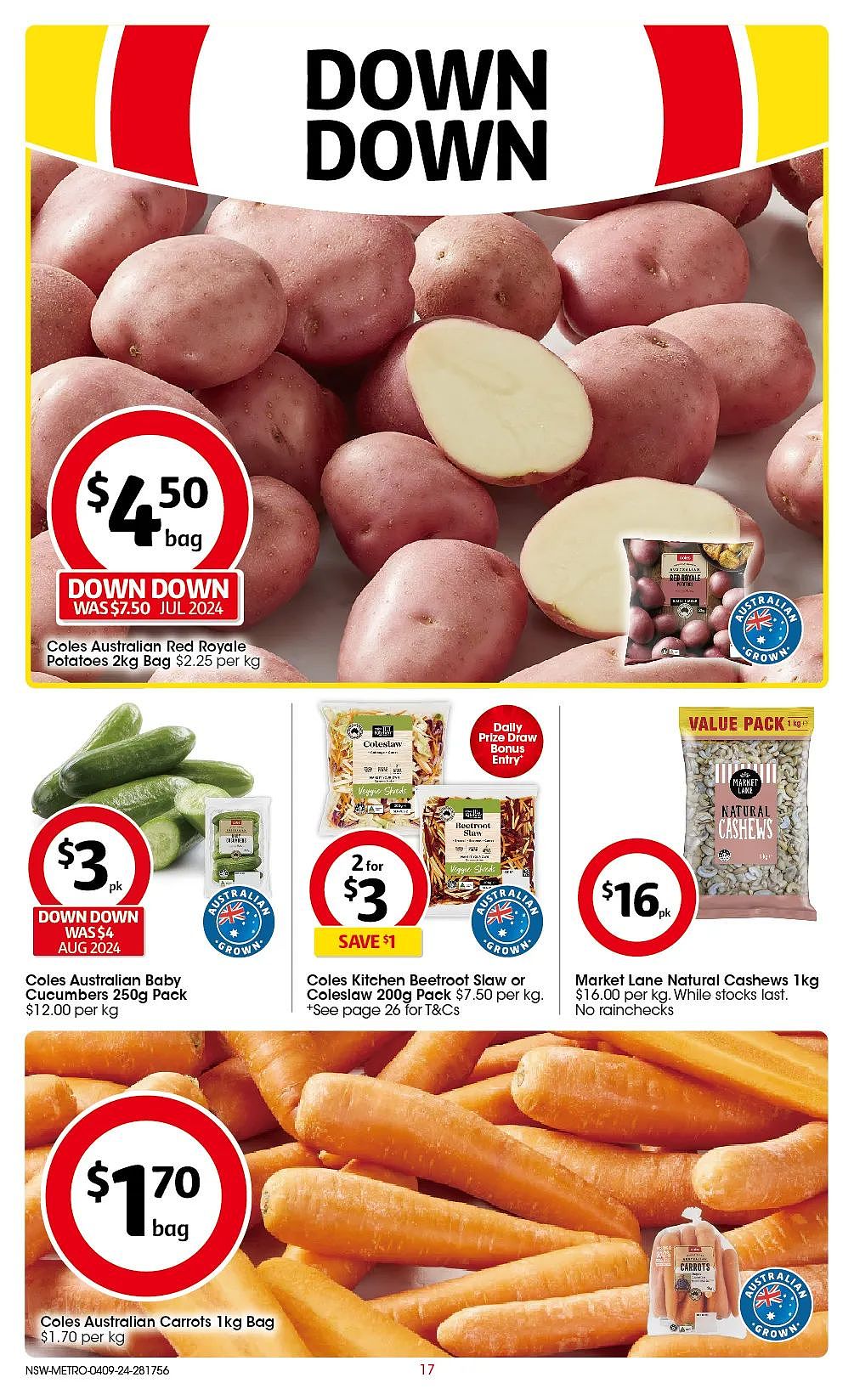 9月4日开始！Woolworths，Coles 半价商品出炉！香蕉虾买起来~（组图） - 79