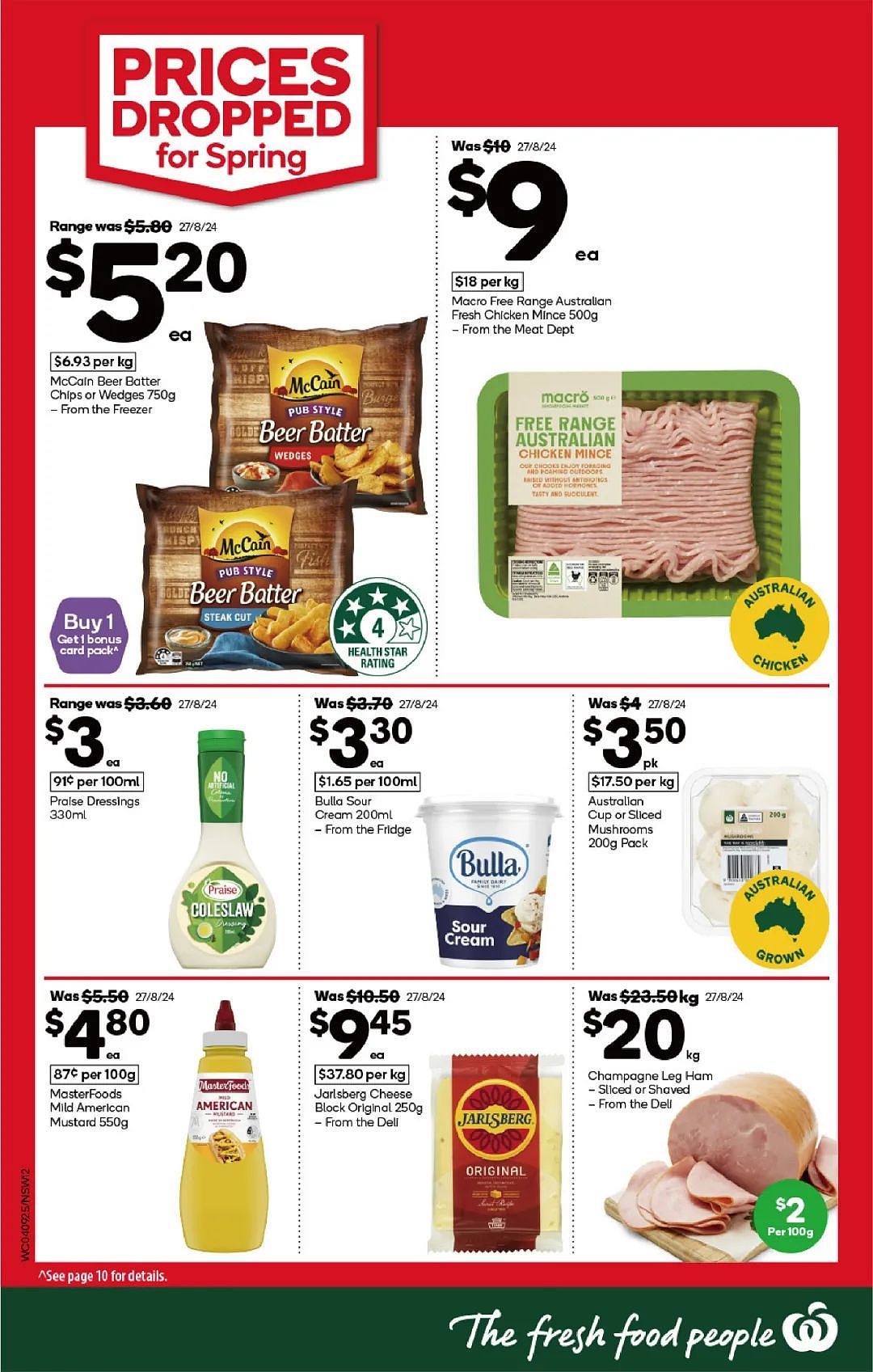 9月4日开始！Woolworths，Coles 半价商品出炉！香蕉虾买起来~（组图） - 24