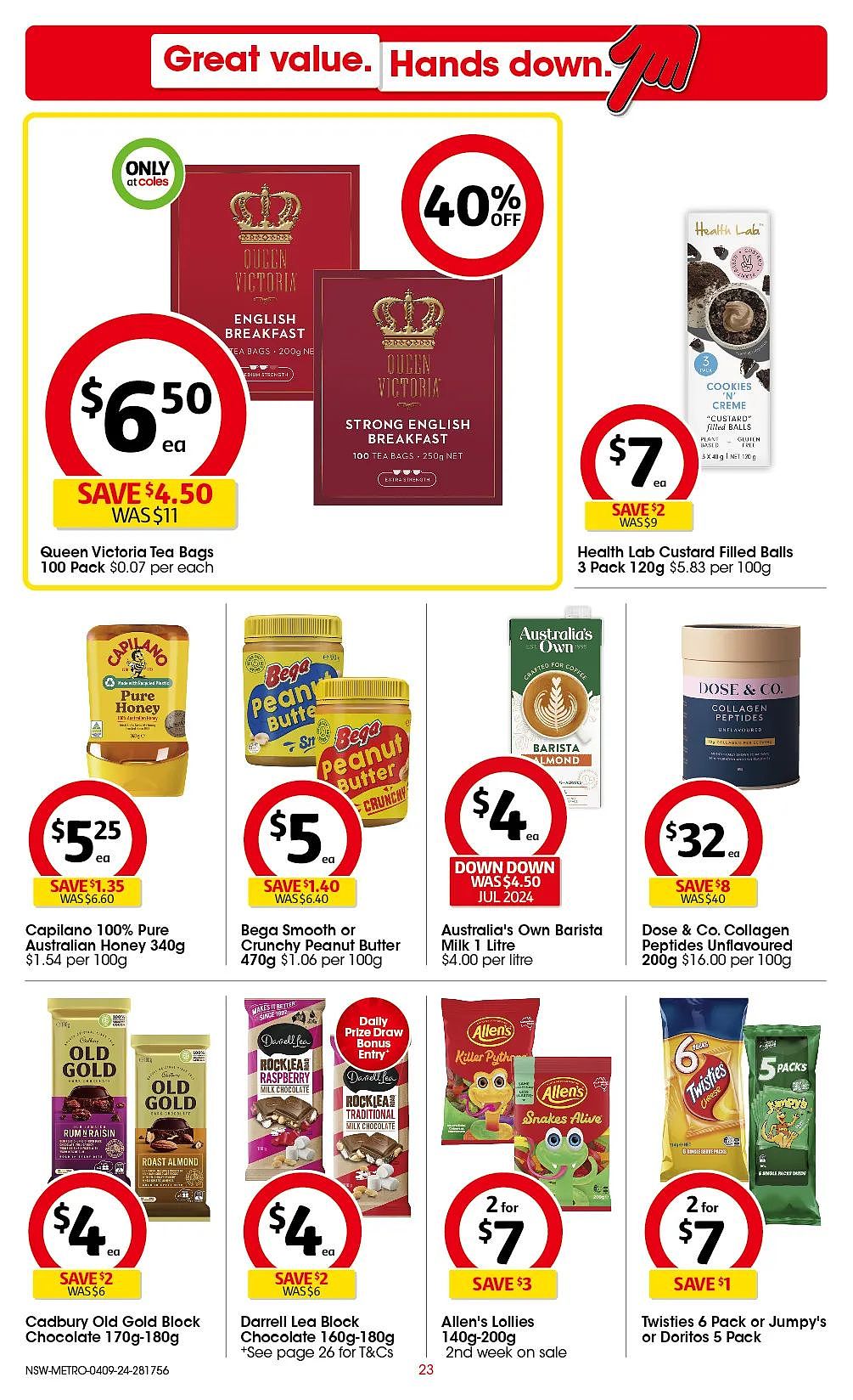 9月4日开始！Woolworths，Coles 半价商品出炉！香蕉虾买起来~（组图） - 83