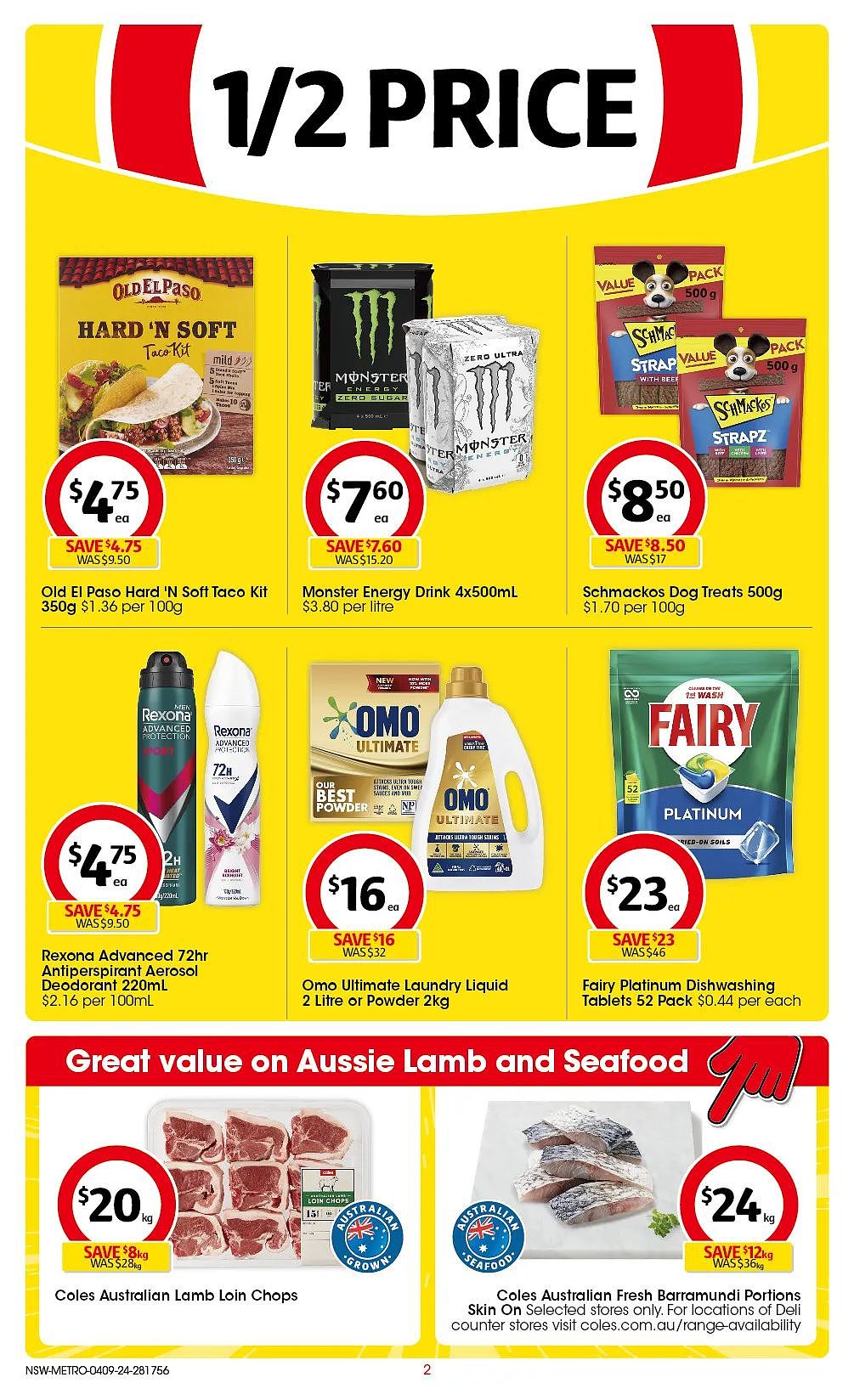 9月4日开始！Woolworths，Coles 半价商品出炉！香蕉虾买起来~（组图） - 54