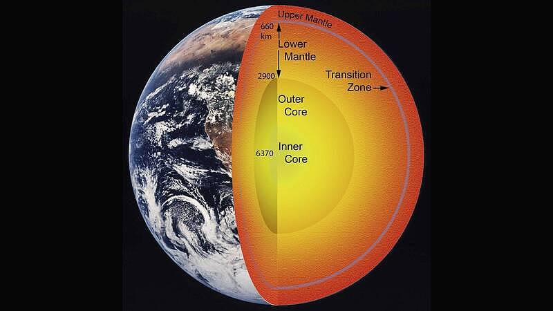 澳洲学者：地球新结构现形，外核隐藏神祕“甜甜圈”（图） - 1