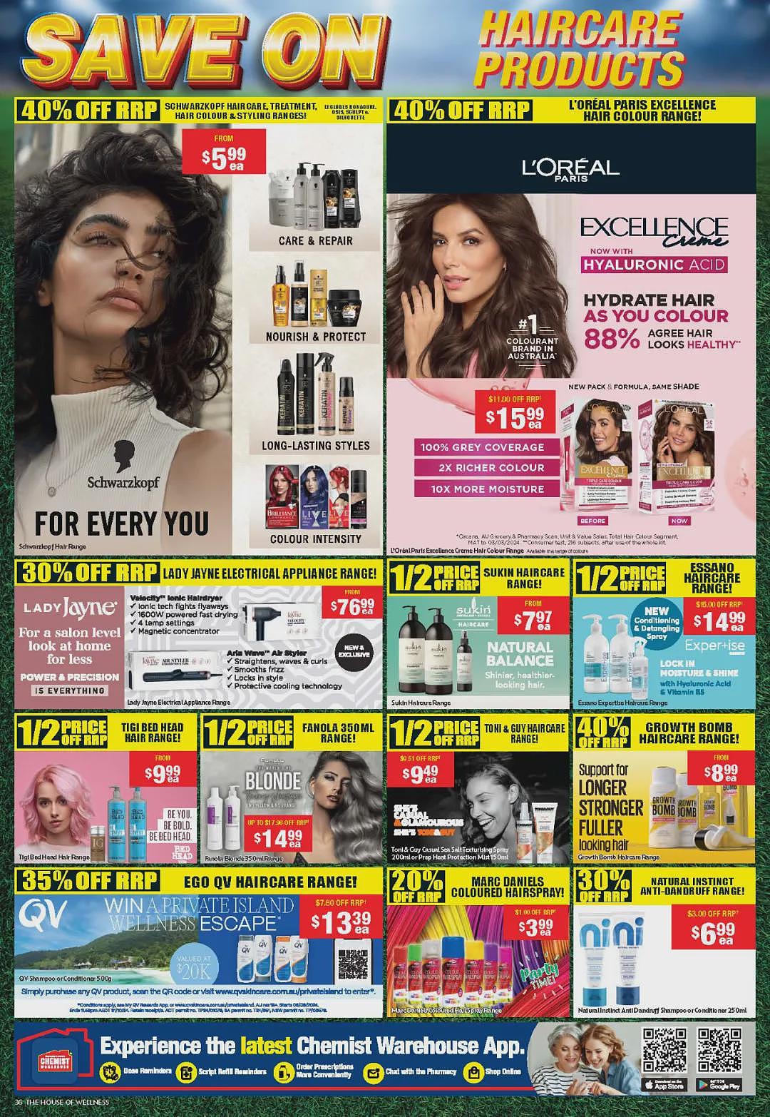 大量半价那种！【Chemist Warehouse】药店 9月5日至29日优惠目录（组图） - 34