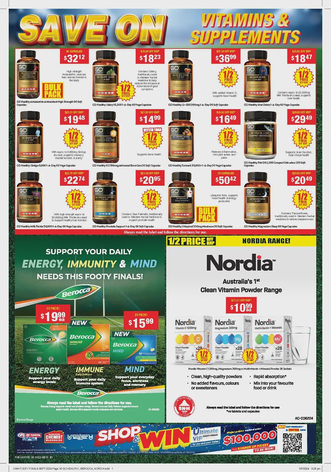 大量半价那种！【Chemist Warehouse】药店 9月5日至29日优惠目录（组图） - 8