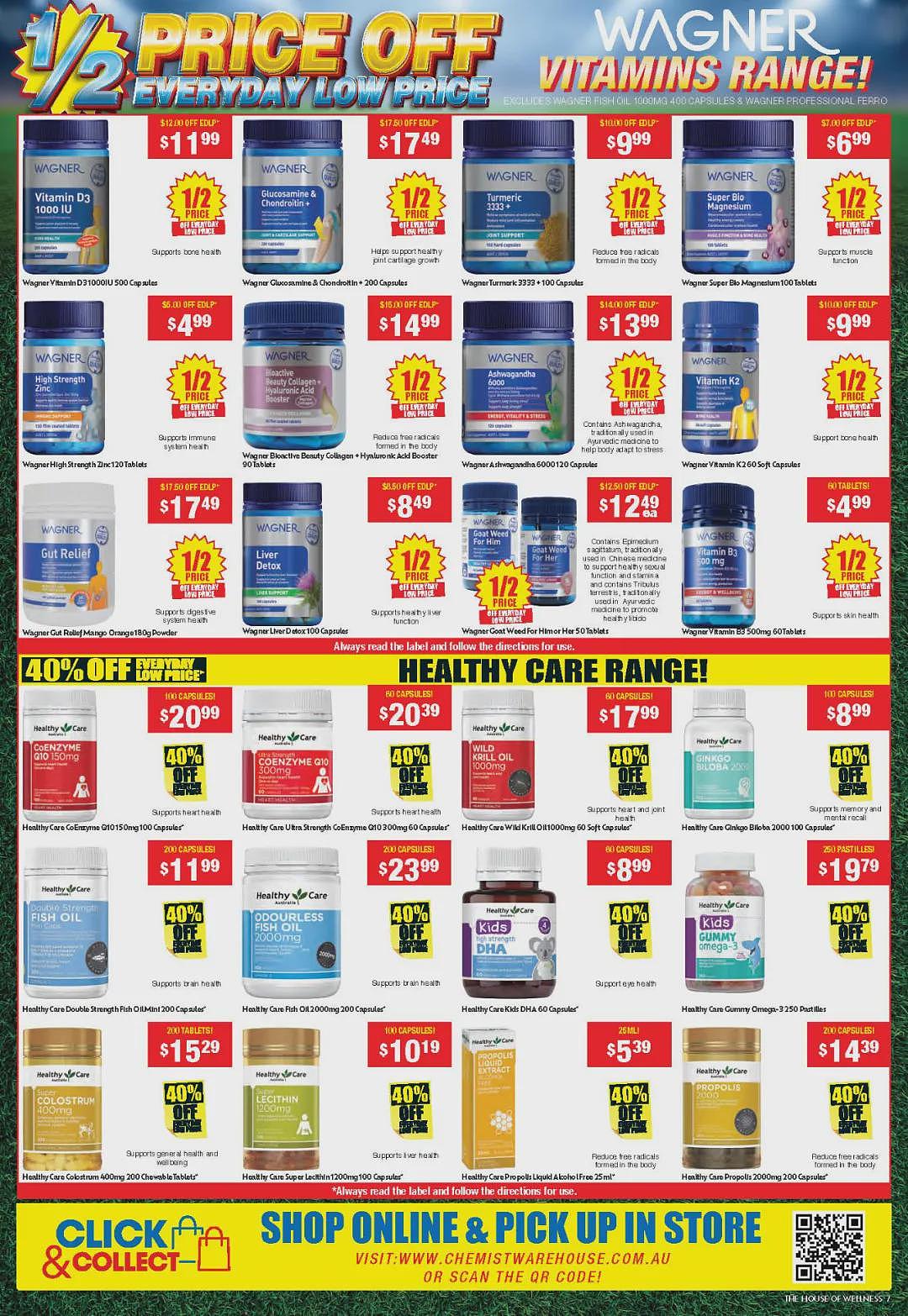 大量半价那种！【Chemist Warehouse】药店 9月5日至29日优惠目录（组图） - 5