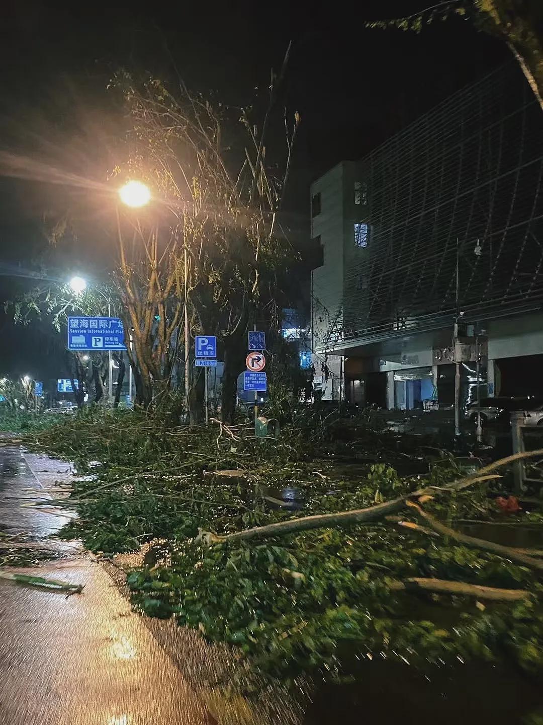 4500人滞留港口，机场航班全部取消！“摩羯”过境，中国沿海住宅区出现海水倒灌，网友：楼在晃…（组图） - 23