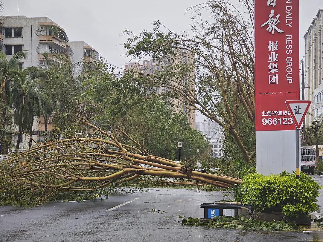 4500人滞留港口，机场航班全部取消！“摩羯”过境，中国沿海住宅区出现海水倒灌，网友：楼在晃…（组图） - 12