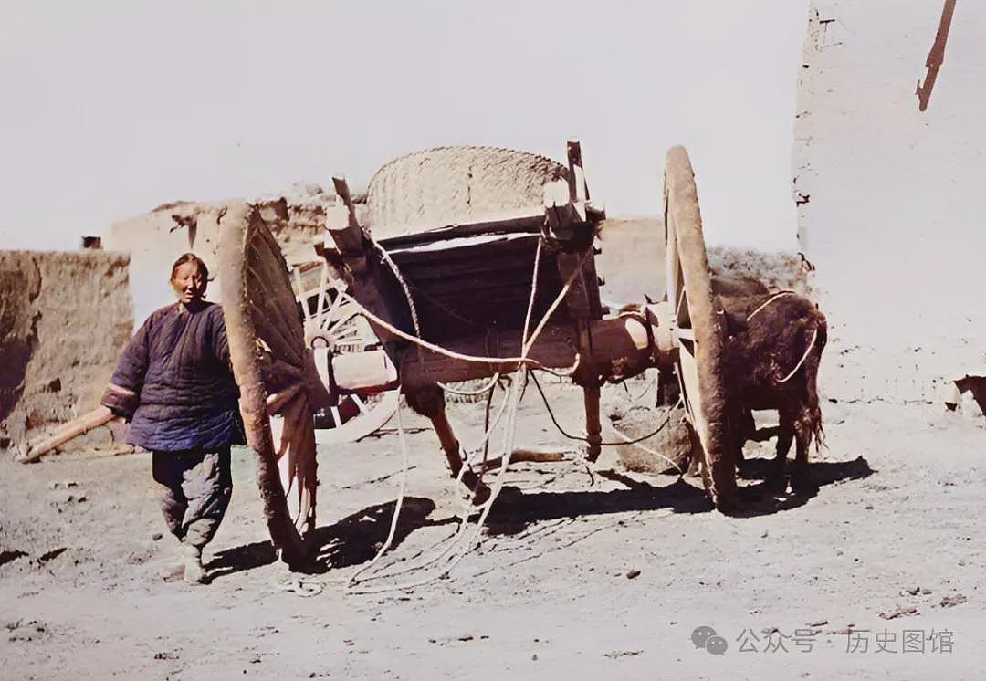 贫穷与大漠风情相伴，澳摄影师纪录的1910年甘肃（组图） - 7