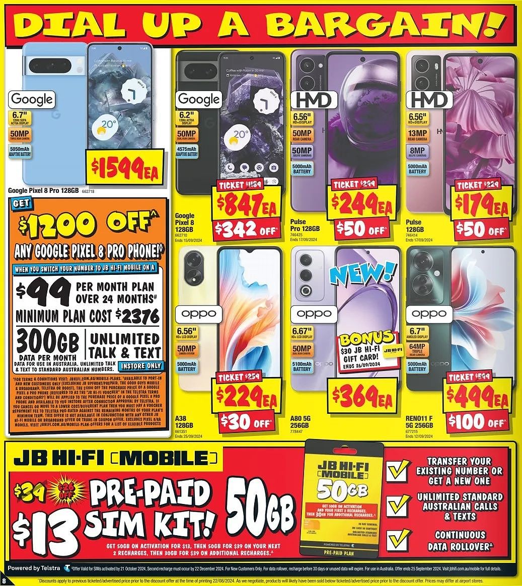 JB Hi-Fi 折扣 | 戴森v8直降$252，Galaxy Watch6 仅$299（组图） - 8