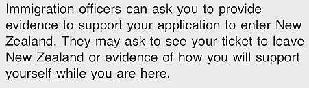 登机前，突然收到新西兰移民局电话！有人签证被当场取消，官方回应：有签证≠能入境（组图） - 18