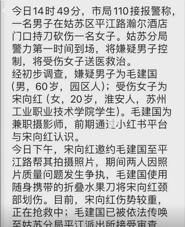 男子持刀伤人后续：勺子哥授予见义勇为，碎花裙女英雄却无人提及（组图） - 13