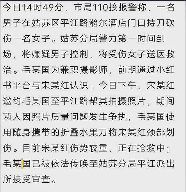 男子持刀伤人后续：勺子哥授予见义勇为，碎花裙女英雄却无人提及（组图） - 14