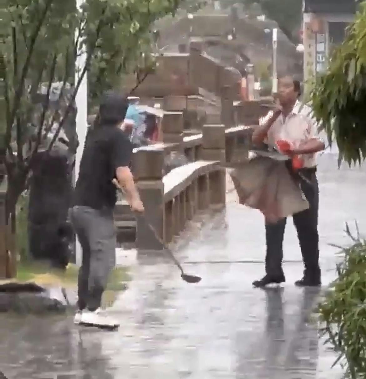 苏州男将女子捅到浑身血，路边厨师挺身而出拿大勺喝退歹徒（视频/组图） - 9