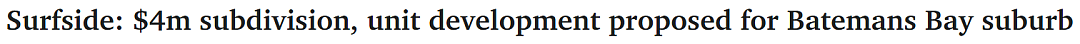 悉尼Surfside拟建6栋 “未来公寓”或将改变Batemans Bay置业格局（组图） - 2