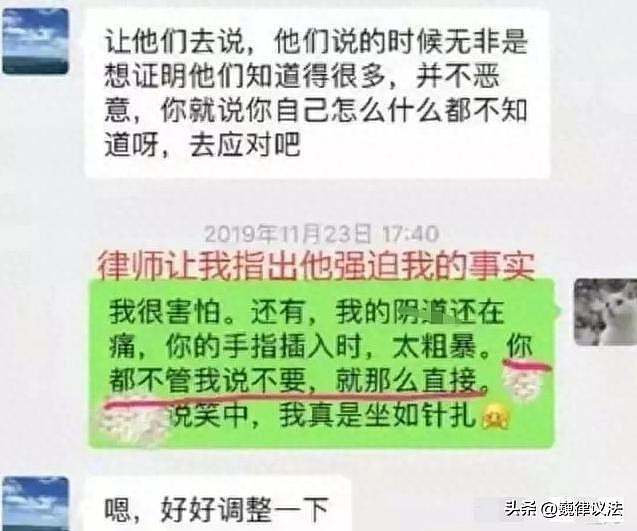 上海财经大学女学生被教授锁车内侵犯，手伸进下体太粗暴，看聊天记录：毁三观（组图） - 7