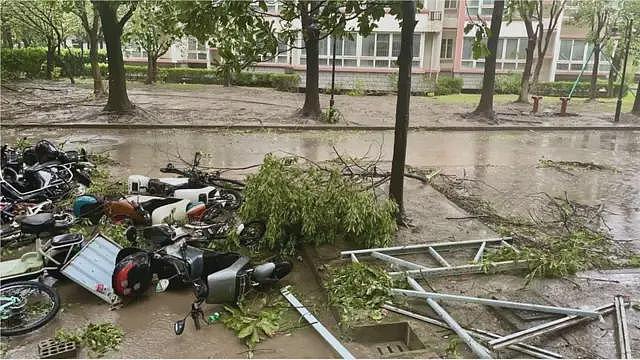 台风“贝碧嘉”登陆上海半日，市民中秋假期的避风经历（组图） - 1