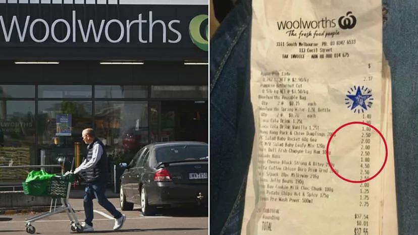 Woolworths一张3年前的小票，让澳洲人集体破防...（组图） - 3