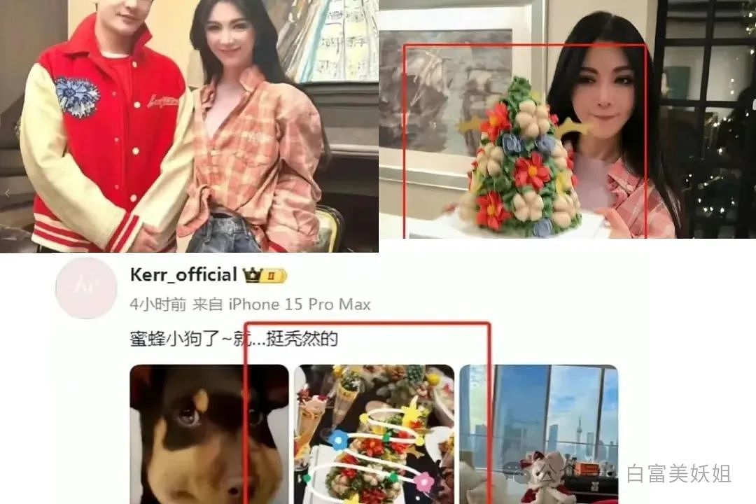 黄晓明送叶珂AB同款5克拉钻戒，女方被扒疑似怀孕，年龄成谜…（组图） - 48