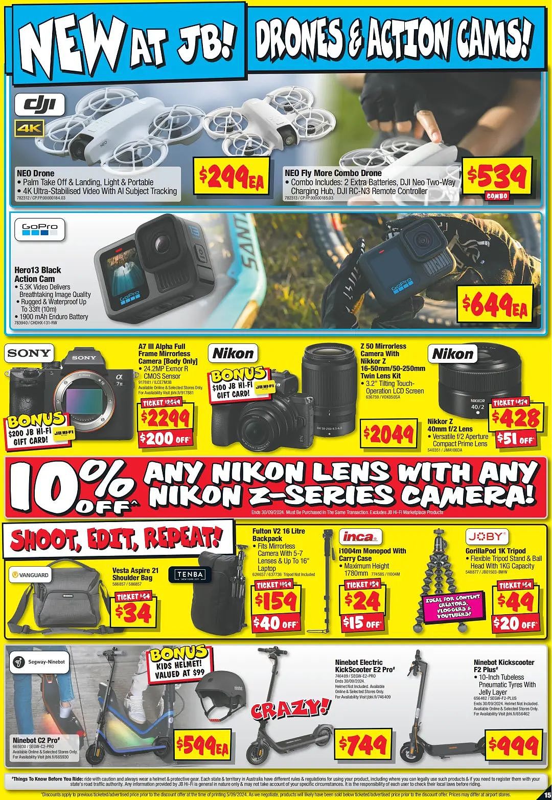 JB Hi-Fi 折扣 | 大疆NEO无人机$299，LG条形音响直降$100（组图） - 15