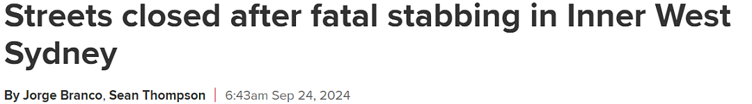 恐怖！“到处都是血”！悉尼闹市街头，男子被捅多刀死亡！亲友情绪失控，与警方暴冲突！（组图） - 4