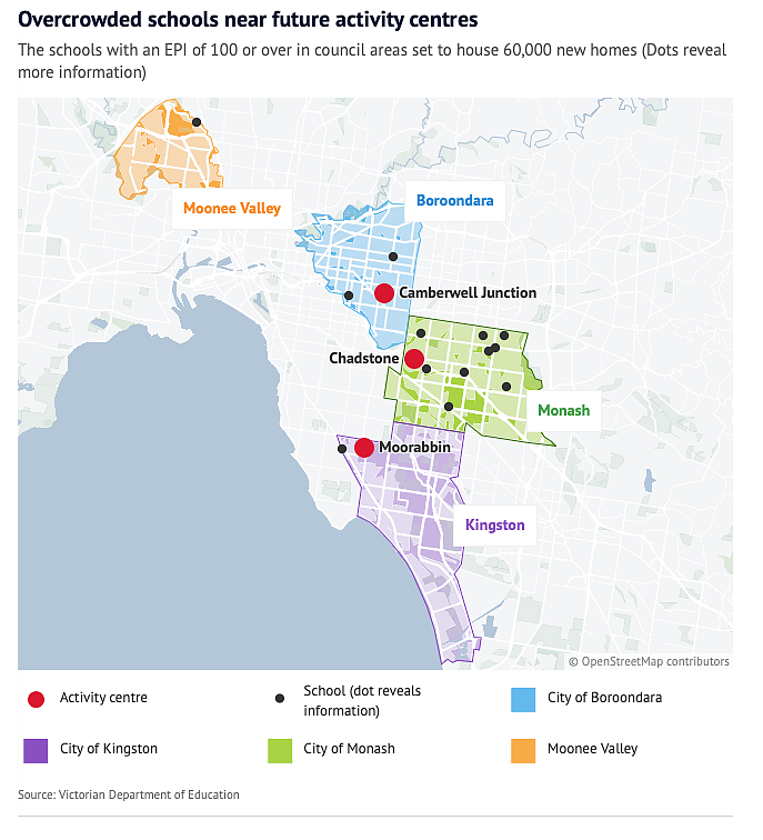 墨尔本众多华人区学校被挤爆！但是却还要搞大开发...（组图） - 4