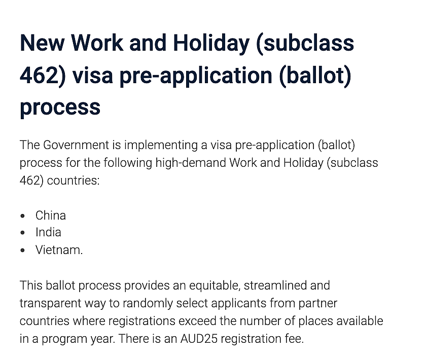 官宣！澳洲重大签证对中国开放，一生仅一次，马上开抢，可工作学习，新增限制！细节收好...（组图） - 1