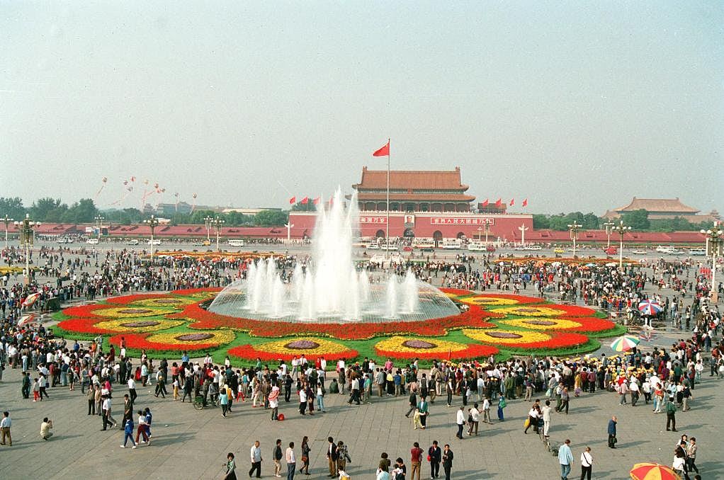 迎国庆北京天安门花篮亮灯，首次用蔬菜水果：包括葫芦、南瓜、辣椒（组图） - 7