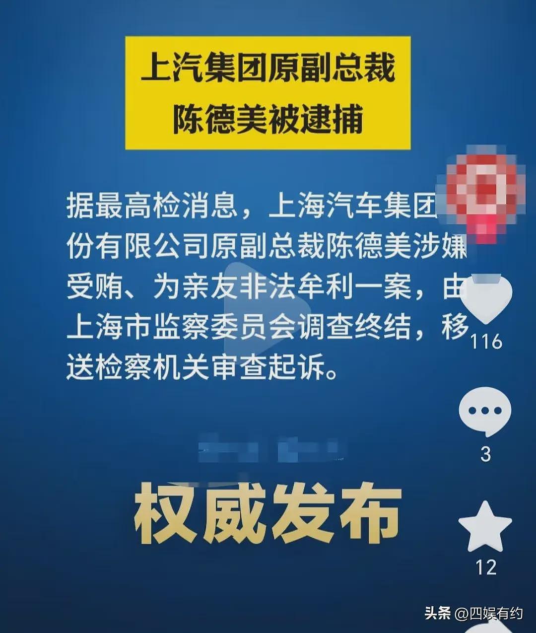 一夜翻车！上汽原副官“靠车吃车，靠企吃企”，退休薪酬达273万！曝收受礼金、美女遭捕（组图） - 12