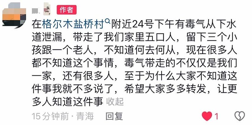 青海一村疑发生毒气泄漏，两户共6人接连晕倒死亡，官方介入调查（组图） - 2