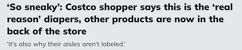 “太卑鄙“！Costco门店一个新变化遭顾客吐槽：耍花招让人多花钱！全网吵翻了（组图） - 1