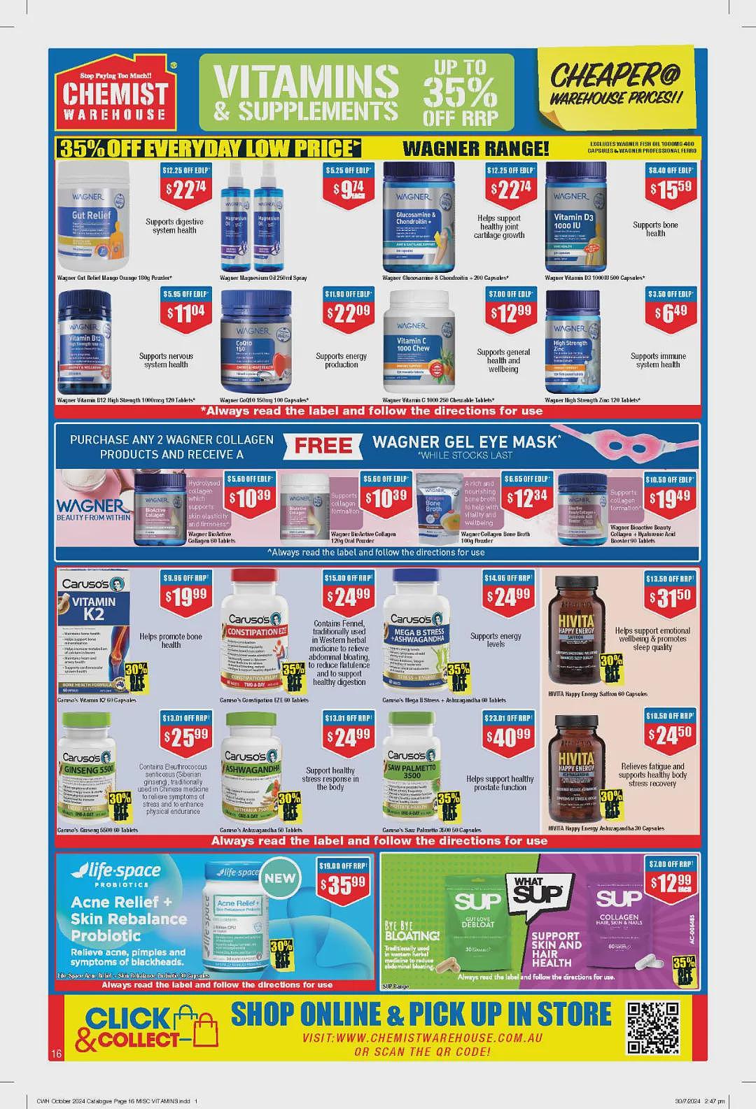 又逢良心周期！【Chemist Warehouse】药店 10月3日至16日优惠目录（组图） - 16