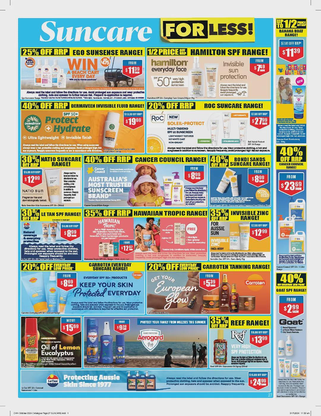 又逢良心周期！【Chemist Warehouse】药店 10月3日至16日优惠目录（组图） - 27