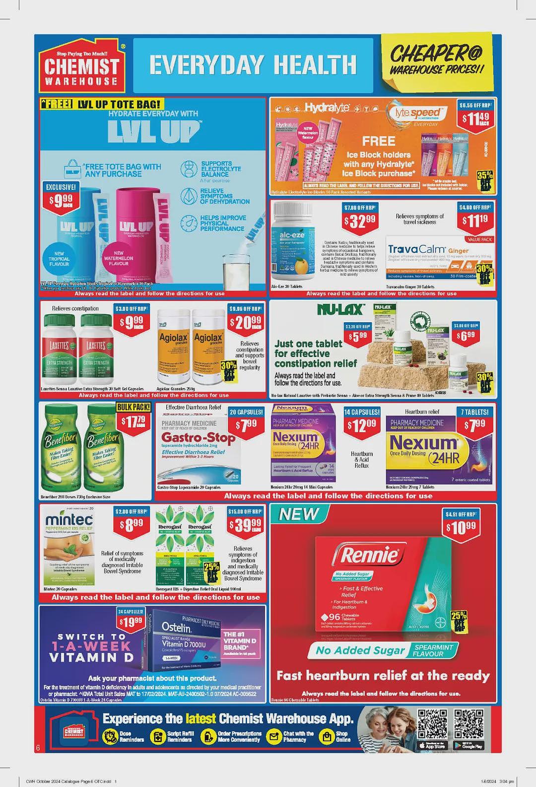 又逢良心周期！【Chemist Warehouse】药店 10月3日至16日优惠目录（组图） - 6