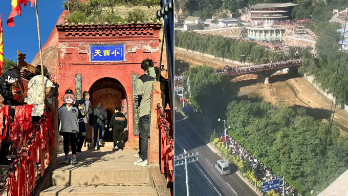 《黑神话：悟空》取景地小西天逼爆！游客齐喊“差评”，文旅局致歉吁居民让路（组图） - 1