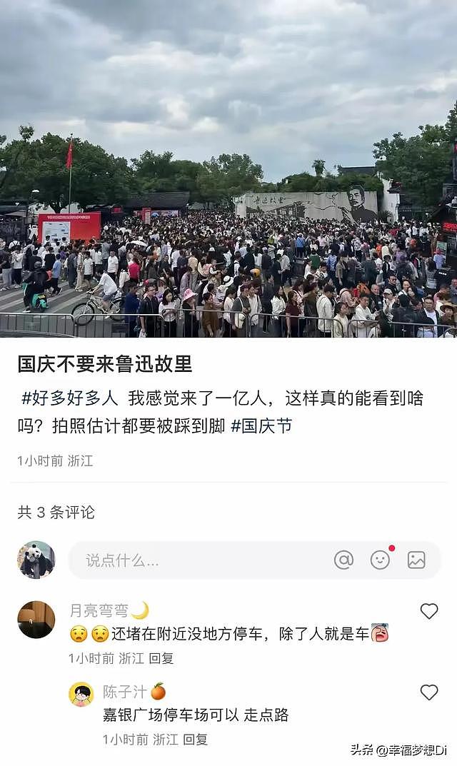 挤爆了！国庆假期中国最堵景点出现，网友大喊：快被挤成肉干了（组图） - 19