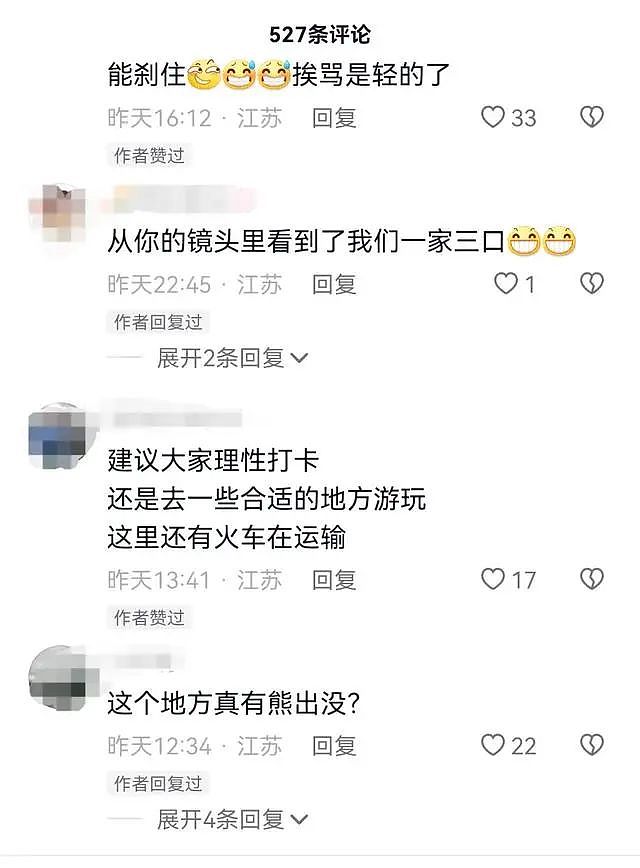 苏州游客铁轨上打卡逼停火车头？工作人员大喊：“滚下去”（组图） - 2