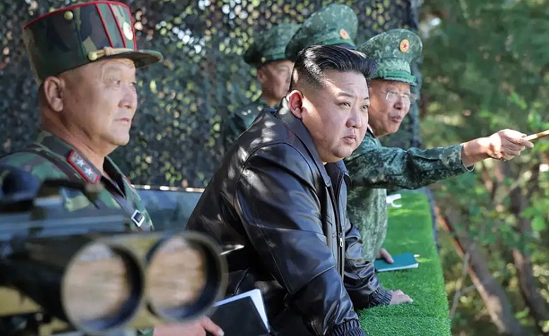 金正恩威胁韩国：如遭攻击将动用核武器（组图） - 1