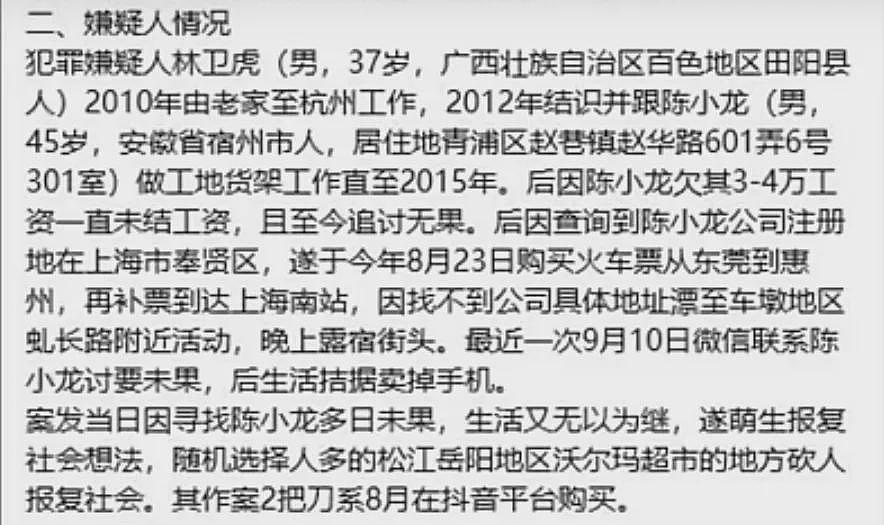 上海砍人男子多日讨薪未果，218个讨薪常态化视频（组图） - 1