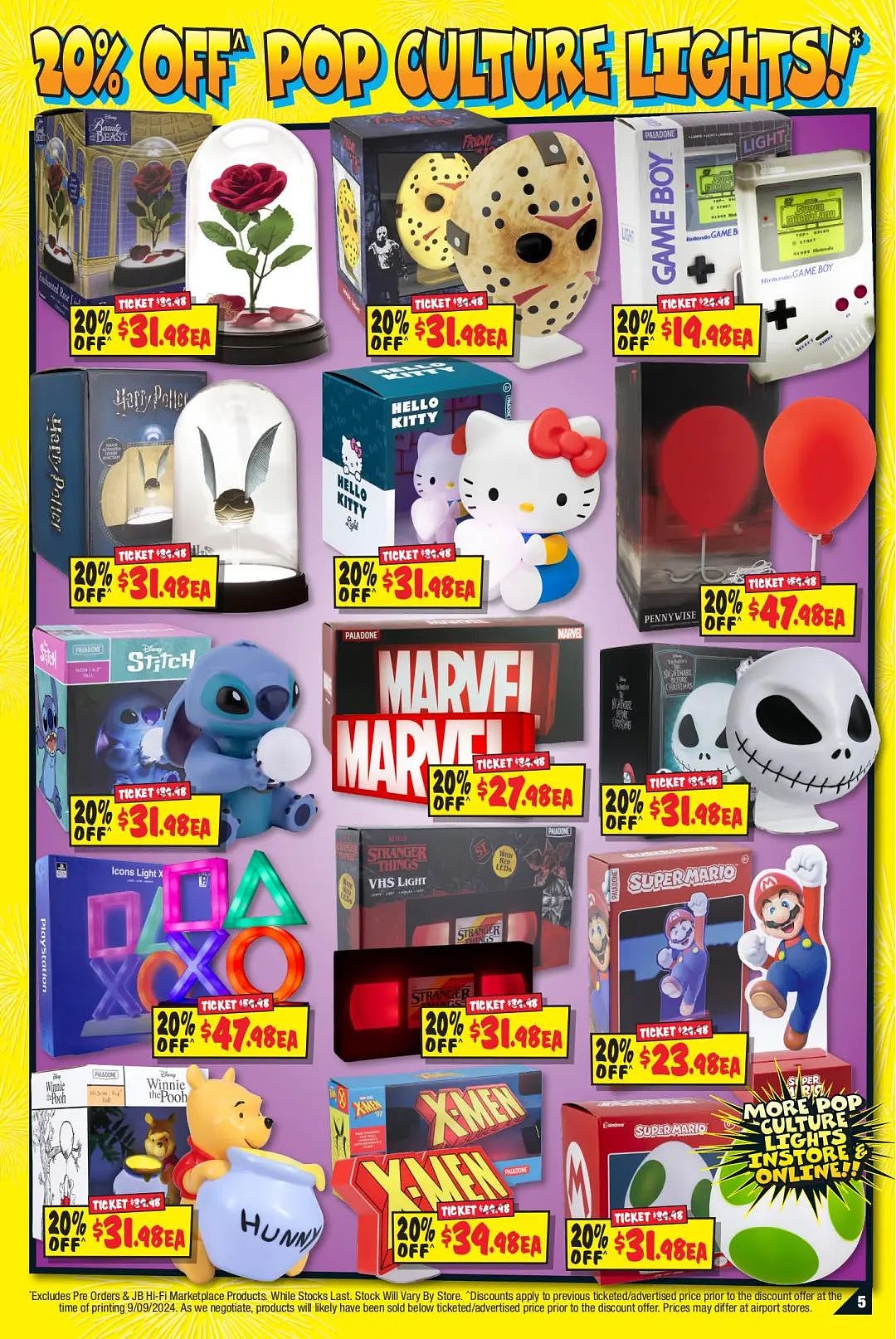 JB Hi-Fi 折扣 | Hello Kitty 25cm毛绒玩具$29.98，还有宝可梦、漫威等周边（组图） - 5