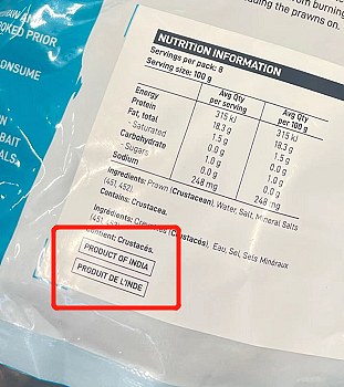华人爆料：新西兰超市卖虾，标着中国产，却是来自印度！到底要不要吃（组图） - 2