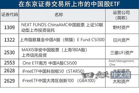 日本的中国股ETF疯狂上涨的真相（组图） - 3