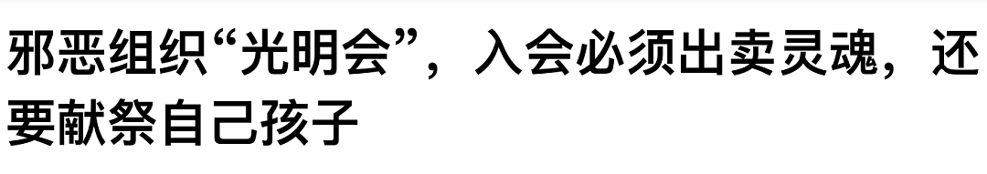 让刘强东报警的“光明会”，把全天下的坏事都做尽了？（组图） - 12