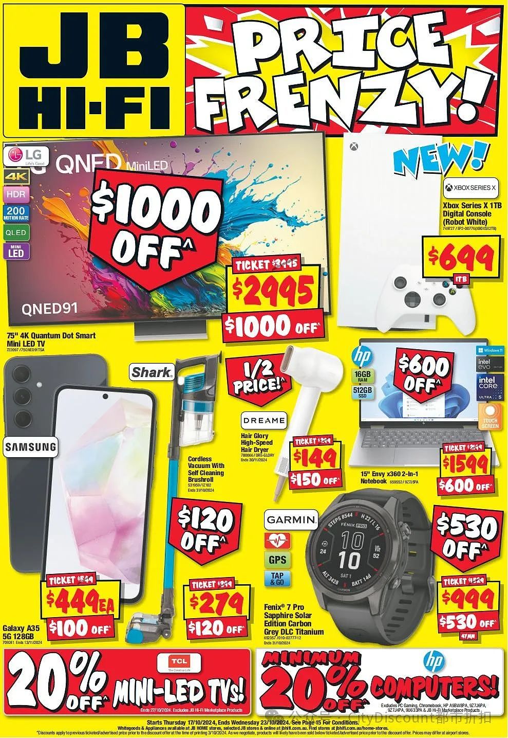 【JB Hi-Fi】10月17至23日优惠目录（组图） - 2