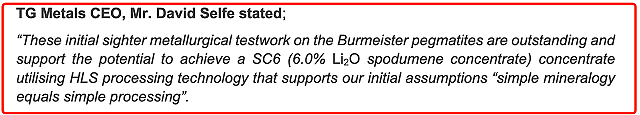 【异动股】Perpetual Resources(ASX：PEC)单月股价翻番：Isabella项目证实存在含锂辉石伟晶岩趋势带 - 9