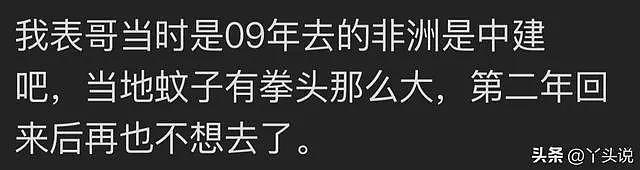 好歹毒！终于知道为啥去非洲的中国人不愿回来了，网友一语道出真相（组图） - 12