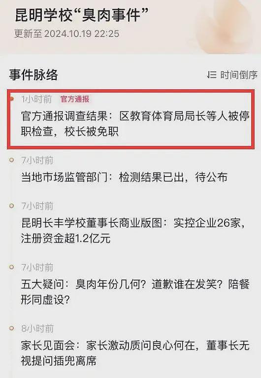 学校臭肉事件查清楚，董事长臭脸原因也要说明白（视频/组图） - 2