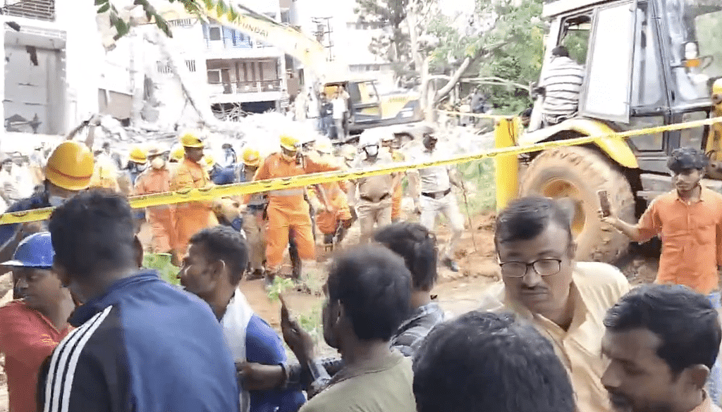 “印度硅谷”大楼整栋倒塌至少6死！暴雨加人祸，三次被令停工终出事（视频/组图） - 5